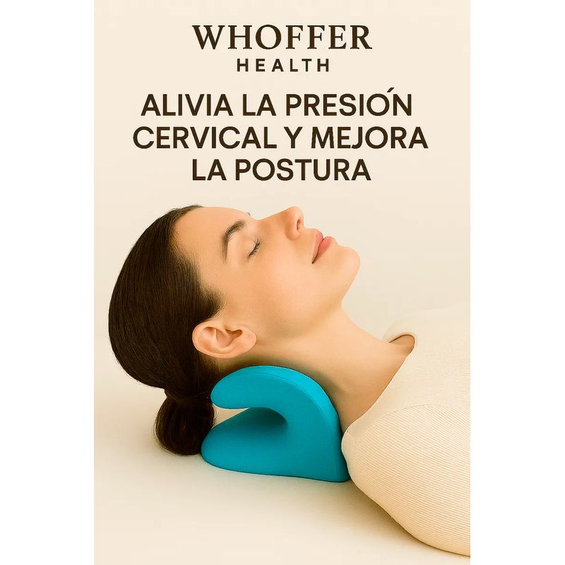 GENERICO - Almohada Tracción Cervical Cuello Quiropráctica Whoffer