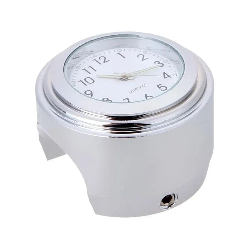 GENERICO - Reloj para moto - Cromaro - Fondo Blanco