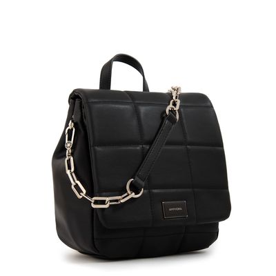 Imagen 2 del producto Mochila con tapa vania mediana negro