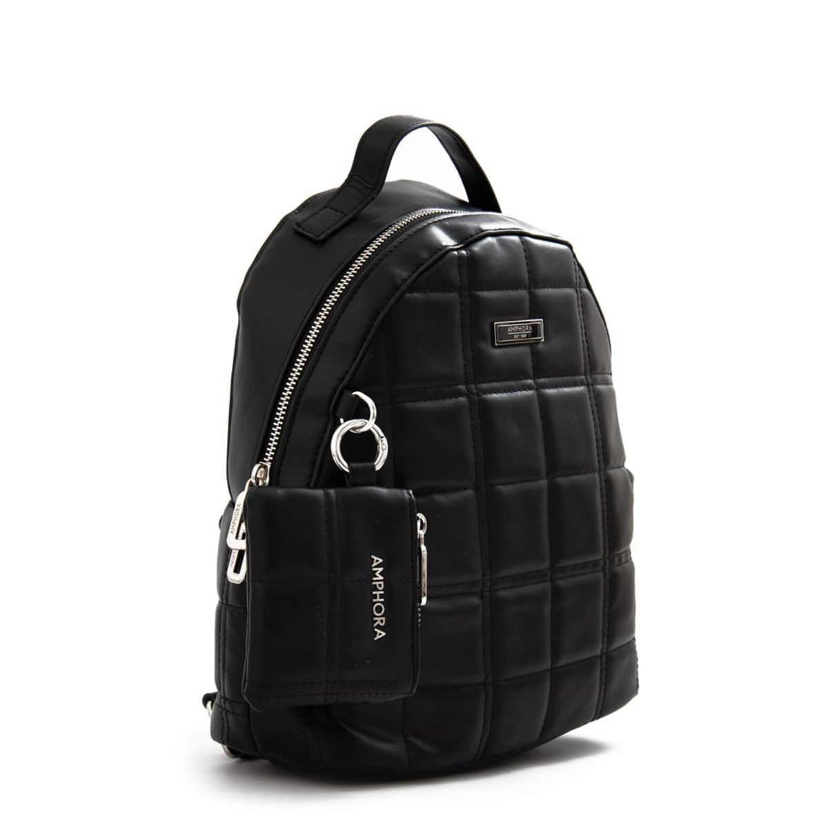 AMPHORA - Mochila croacia pequeña negro