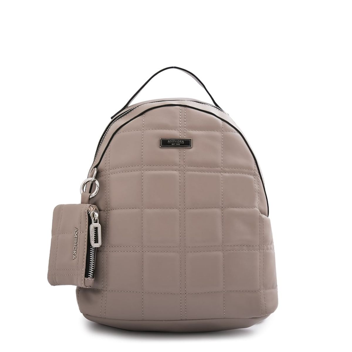 AMPHORA - Mochila pequeña croacia taupe