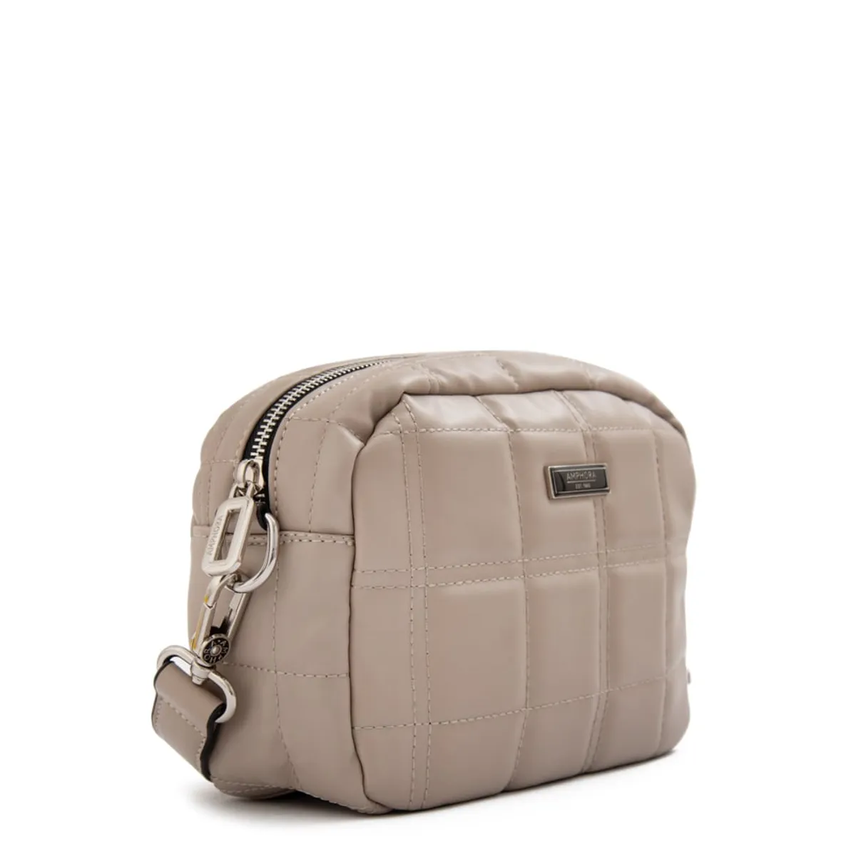 AMPHORA - Cartera Bandolera pequeña croacia taupe