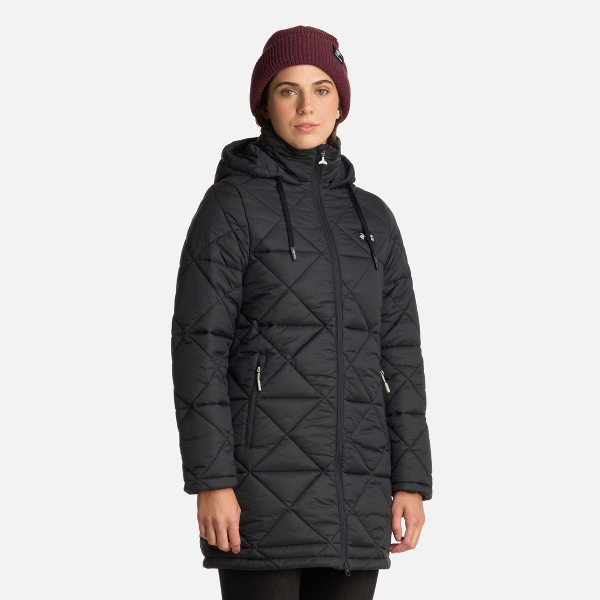 HAKA HONU - Chaqueta Mujer Pala Negra Negro Haka Honu