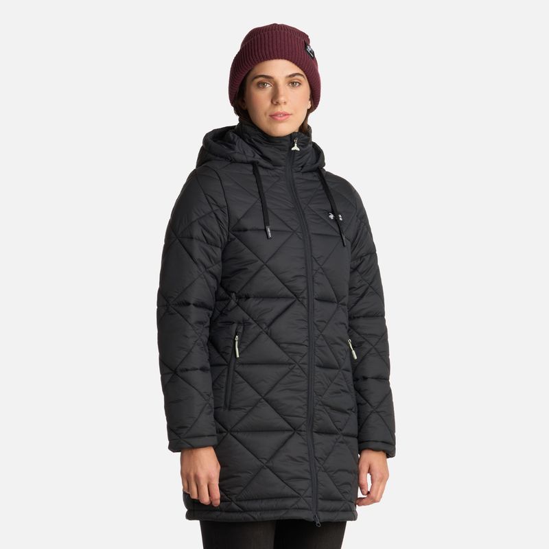 HAKA HONU - Chaqueta Mujer Pala Negra Negro Haka Honu
