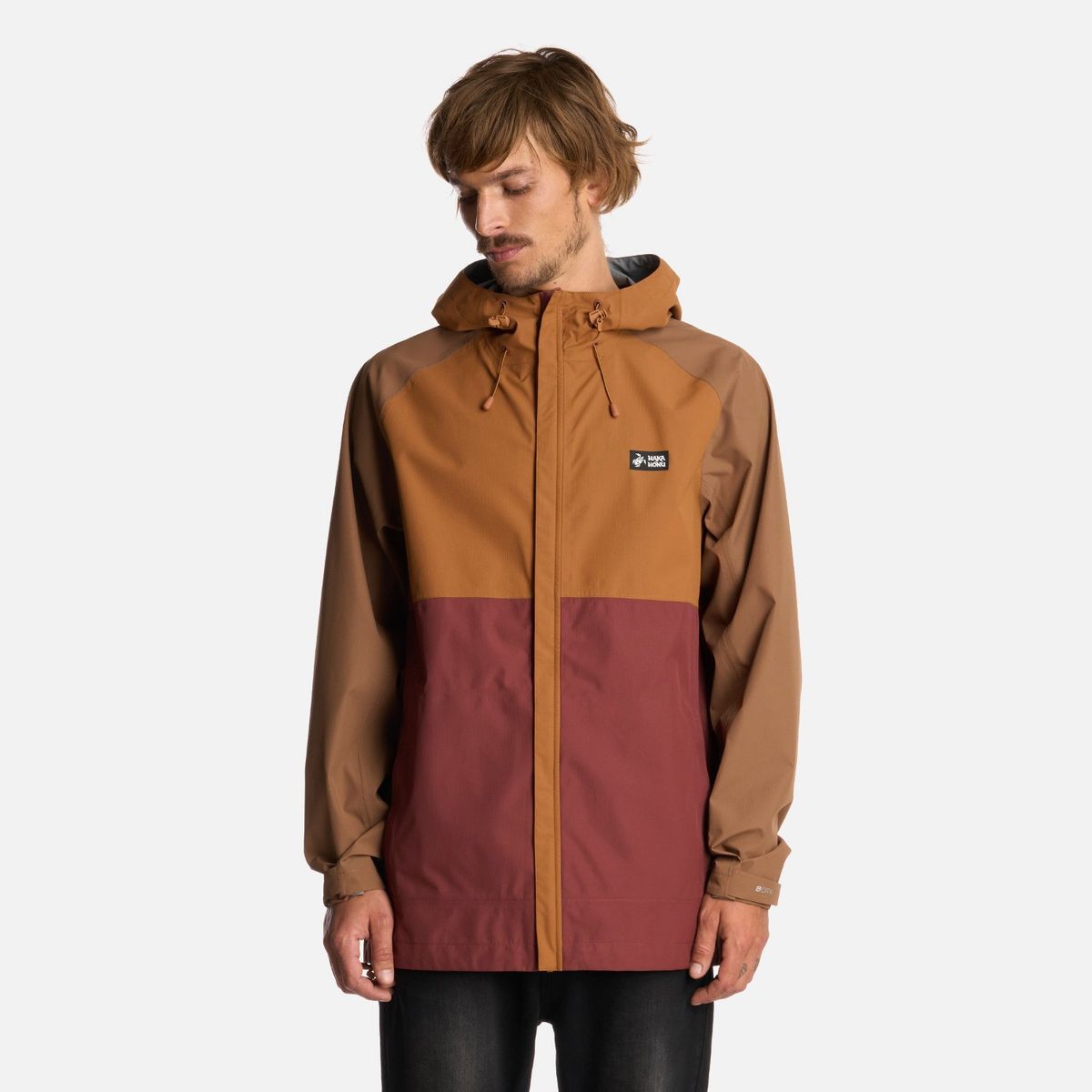 HAKA HONU - Chaqueta Hombre Viento Norte Mostaza Haka Honu