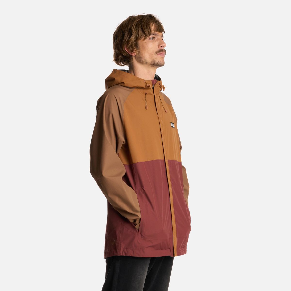 HAKA HONU - Chaqueta Hombre Viento Norte Mostaza Haka Honu