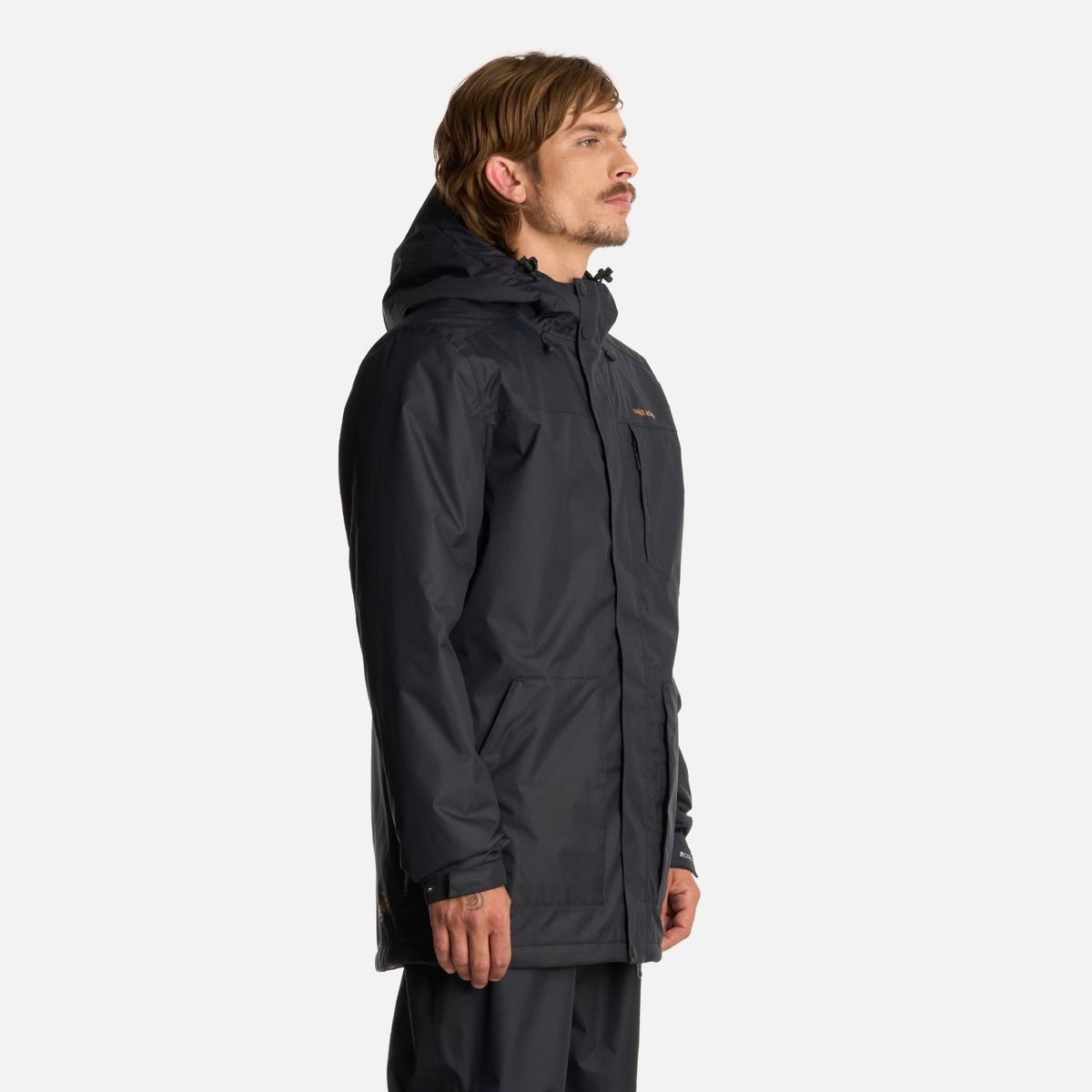 HAKA HONU - Chaqueta Hombre Terranova Negro Haka Honu