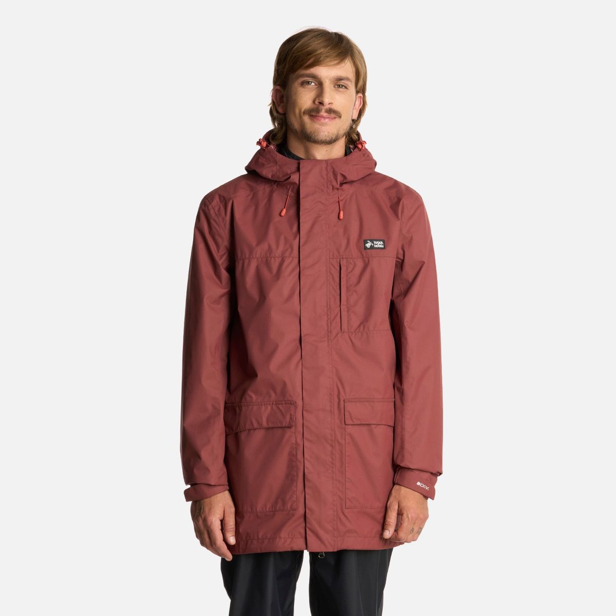 HAKA HONU - Chaqueta Hombre Kauai Vino Haka Honu