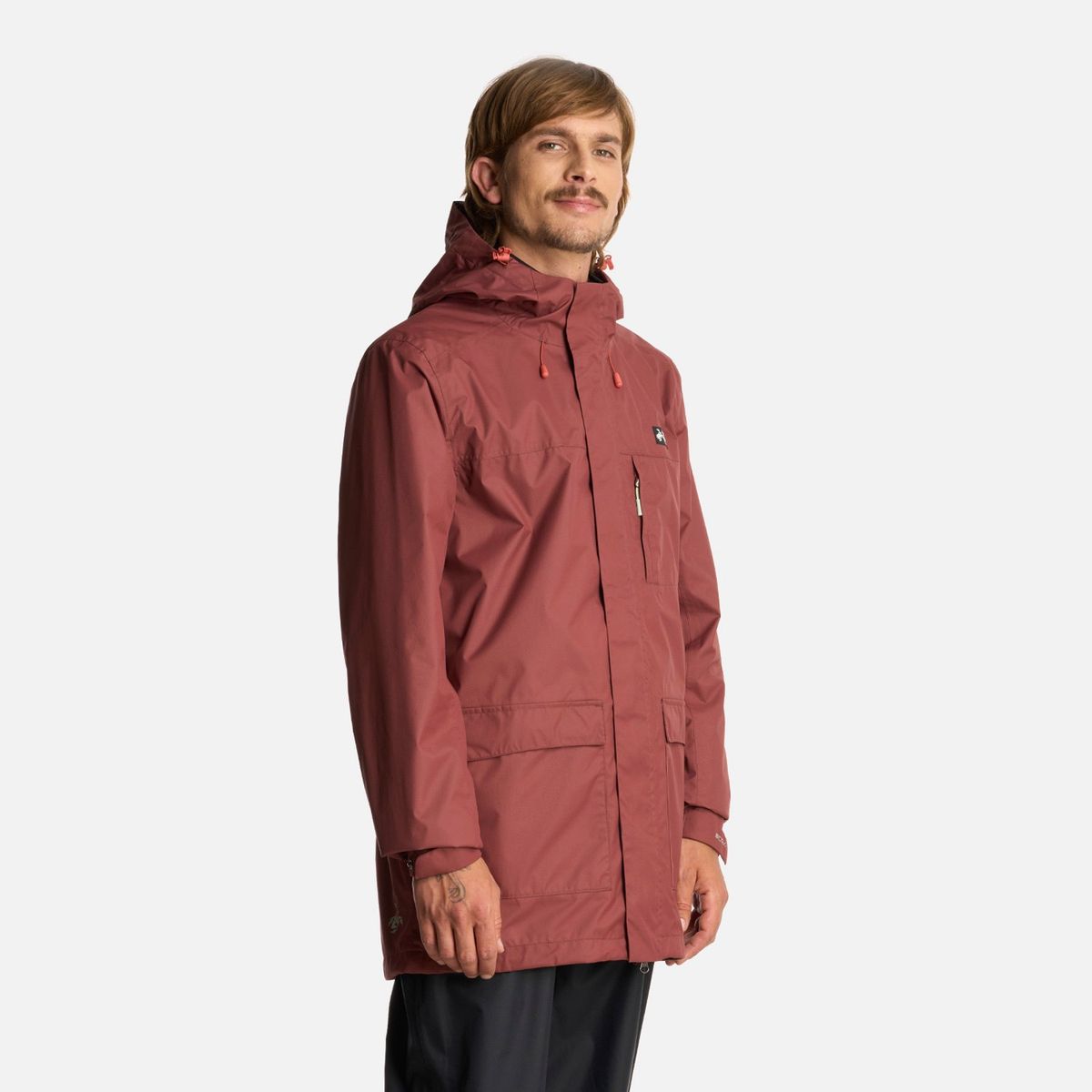 HAKA HONU - Chaqueta Hombre Kauai Vino Haka Honu