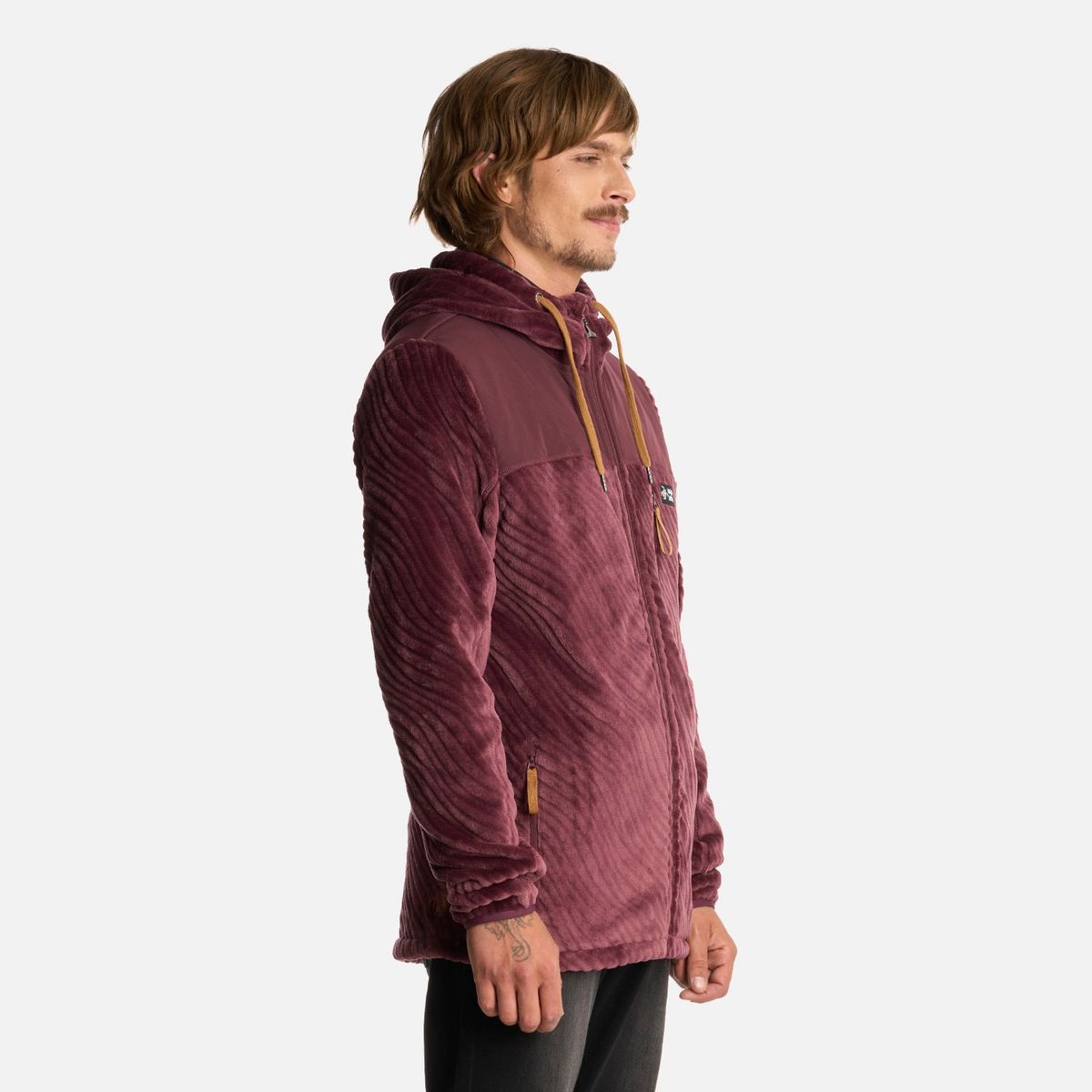 HAKA HONU - Polerón Hombre Polaroid Burdeo Haka Honu