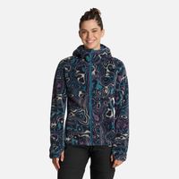 Polerón Mujer Calur-oso Print Petroleo