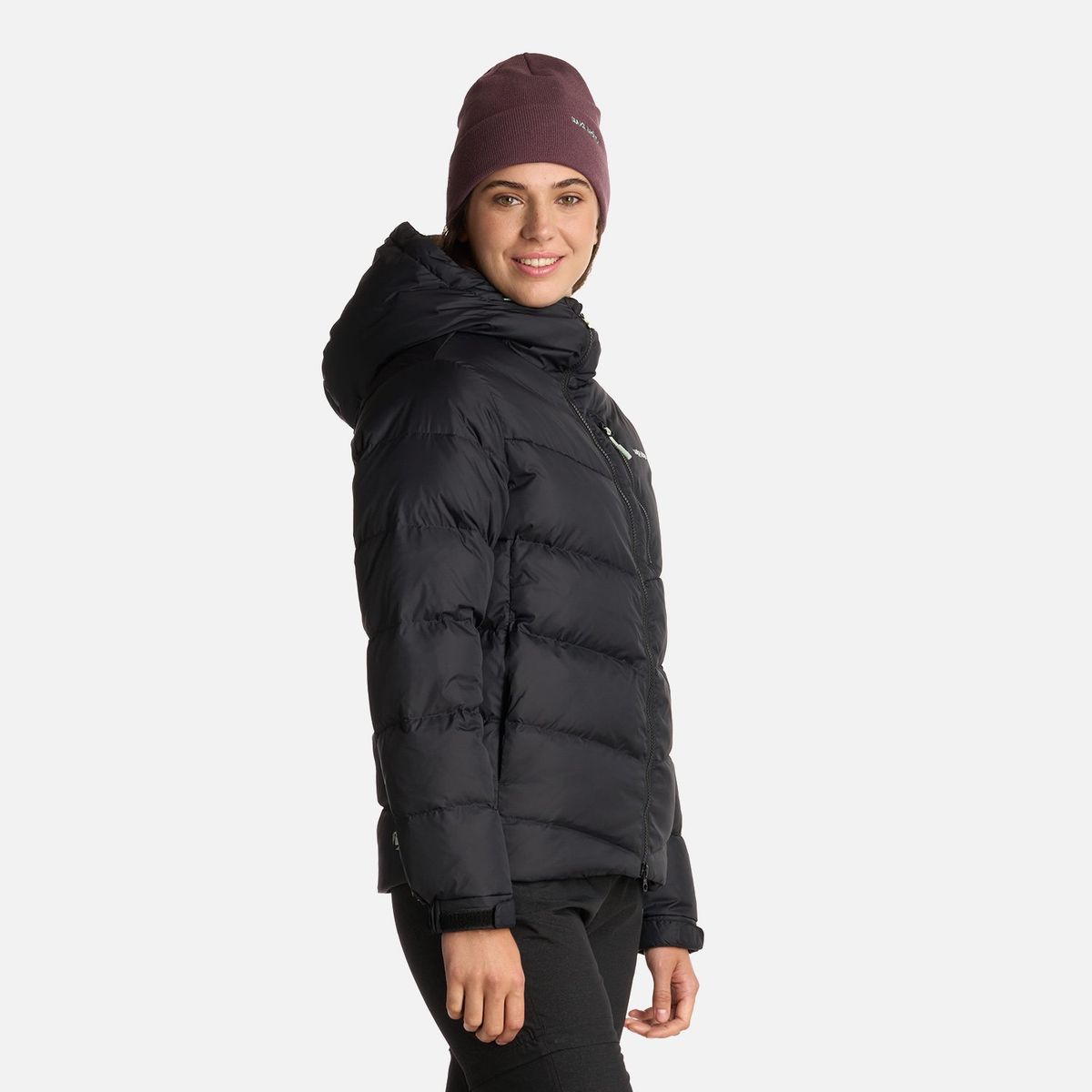 HAKA HONU - Chaqueta Mujer Campo Base Negro Haka Honu