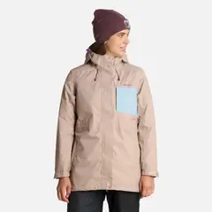 HAKA HONU - Chaqueta Mujer Terranova Taupe