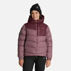 HAKA HONU - Chaqueta Mujer Campo Base Burdeo