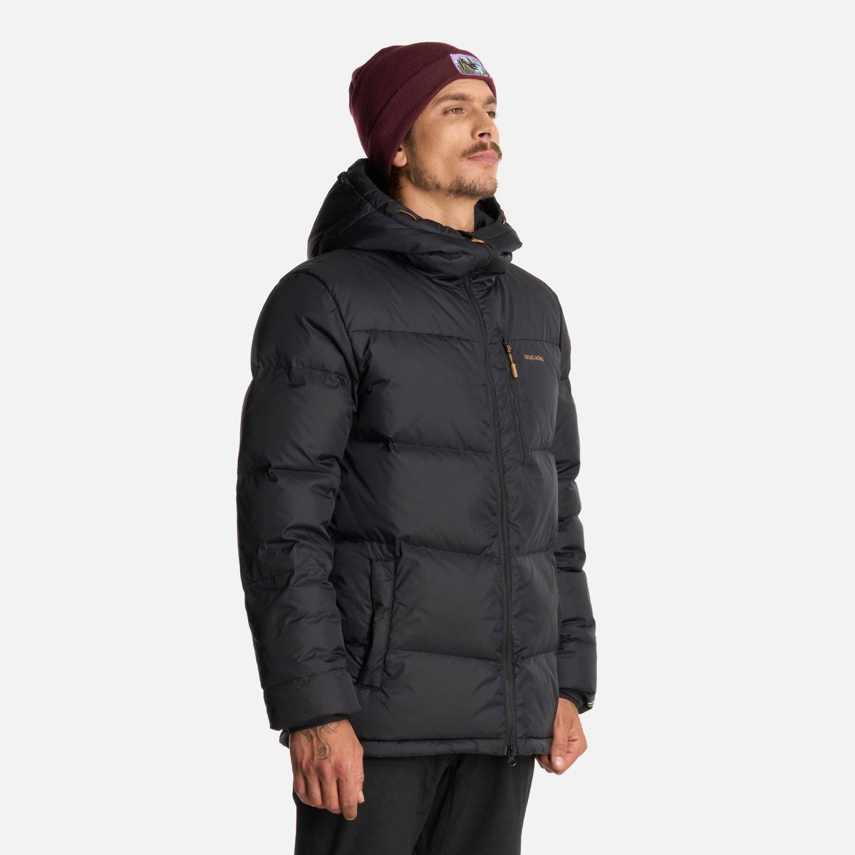 HAKA HONU - Chaqueta Hombre Campo Base Negro Haka Honu