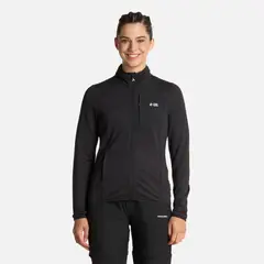 HAKA HONU - Polerón Mujer Taina Full Zip Negro