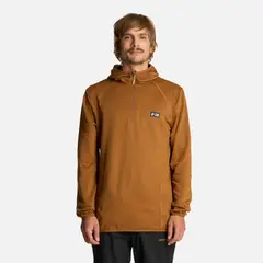 HAKA HONU - Polerón Hombre Taina Nui Mostaza