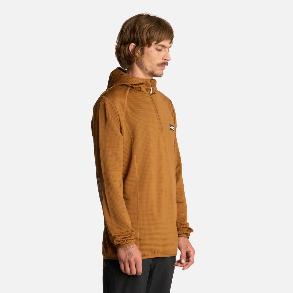 HAKA HONU - Polerón Hombre Taina Nui Mostaza Haka Honu