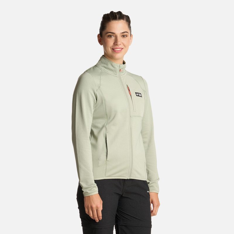 HAKA HONU - Polerón Mujer Taina Full Zip Jade Haka Honu