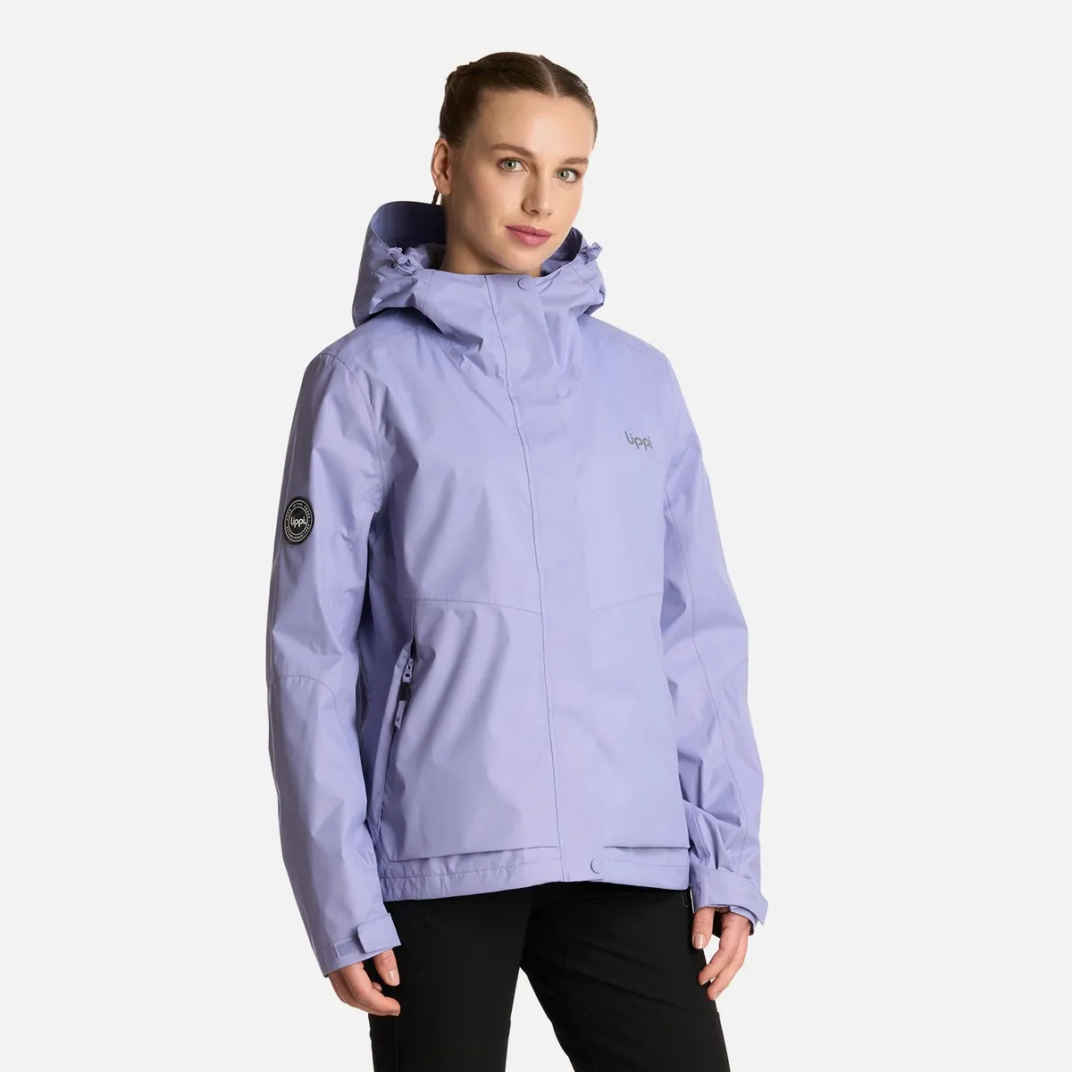 LIPPI - Chaqueta Mujer Blizzard B-Dry Hoody Jacket Lila Lippi