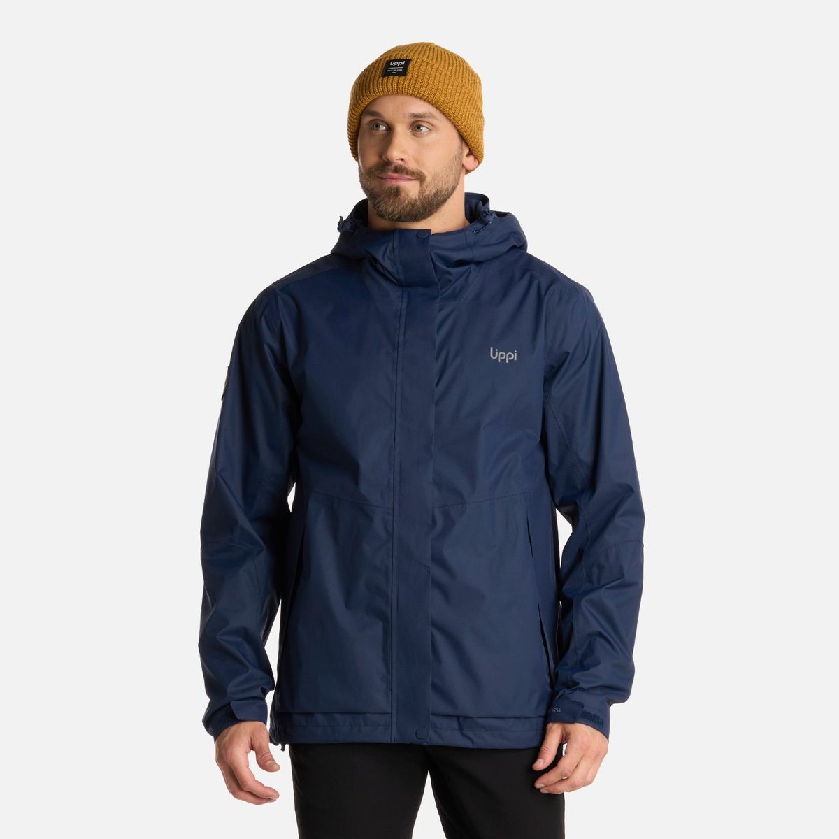 LIPPI - Chaqueta Hombre Blizzard B-Dry Hoody Jacket Azul Marino Lippi