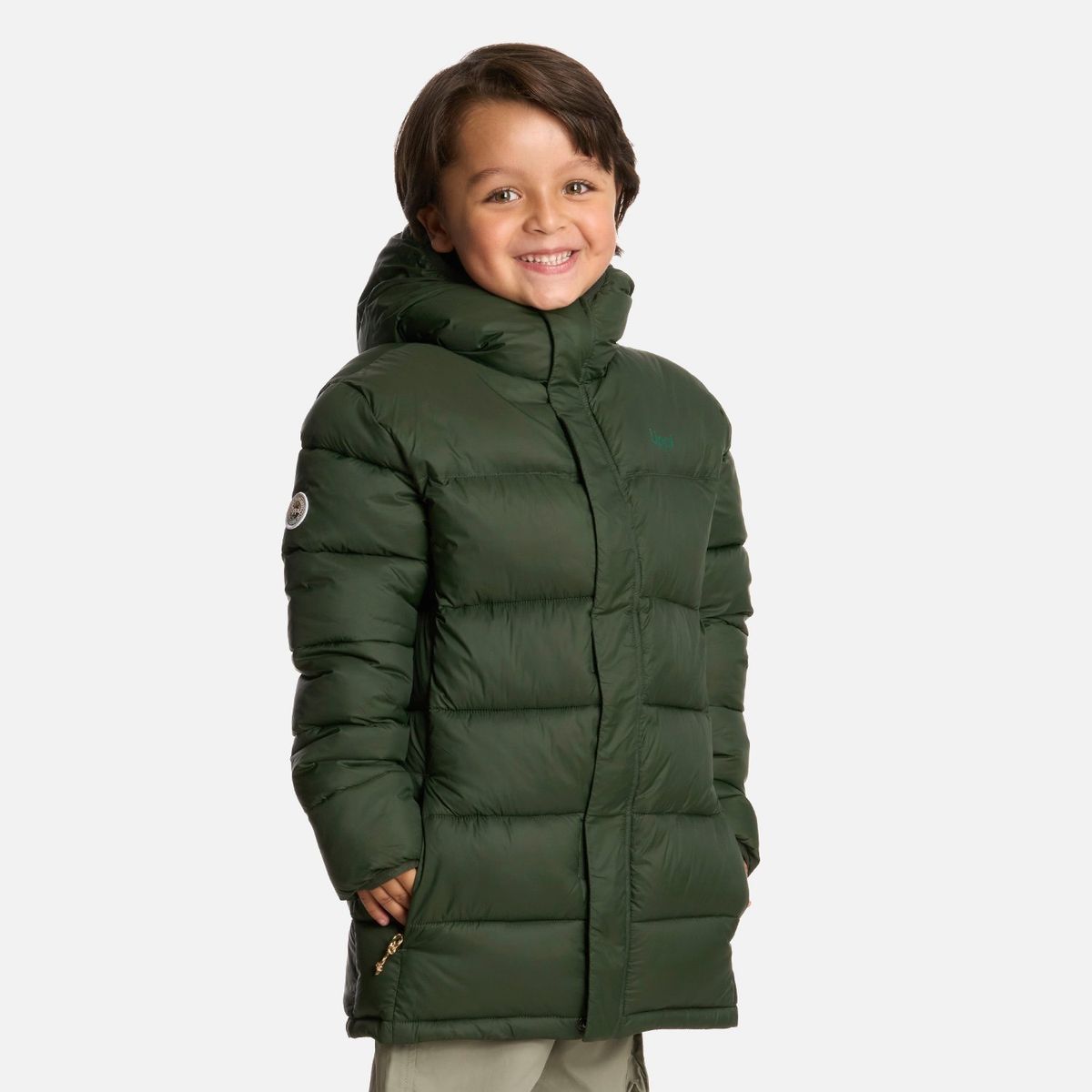 LIPPI - Chaqueta Niño All Winter Steam-Pro Hoody Jacket Verde Militar Lippi