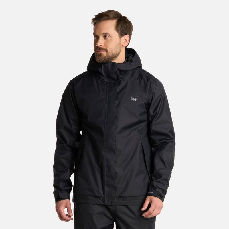 LIPPI - Chaqueta Hombre Blizzard B-Dry Hoody Jacket Negro Lippi