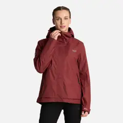 LIPPI - Chaqueta Mujer Blizzard B-Dry Hoody Jacket Burdeo
