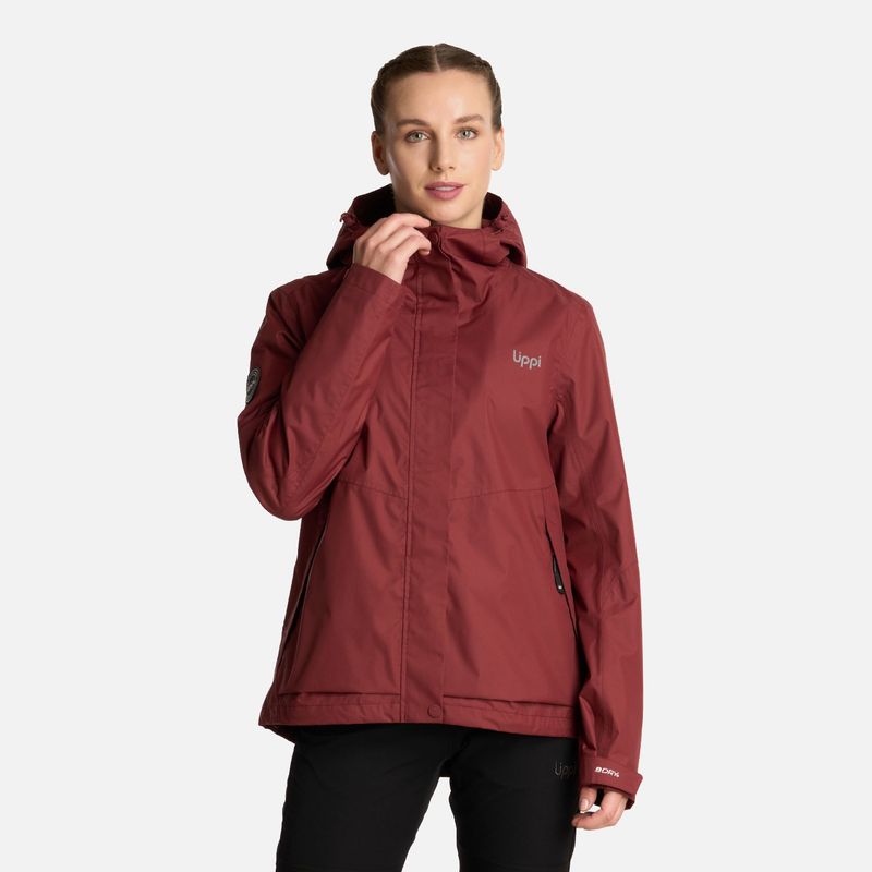 LIPPI - Chaqueta Mujer Blizzard B-Dry Hoody Jacket Burdeo Lippi