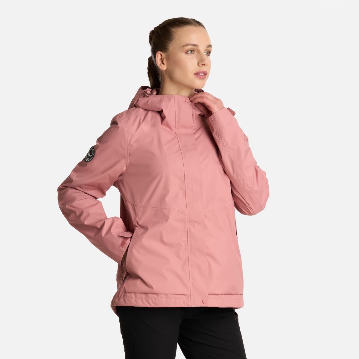 LIPPI - Chaqueta Mujer Blizzard B-Dry Hoody Jacket Rosa Claro Lippi