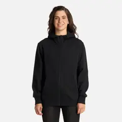 HAKA HONU - Polerón Mujer Motomami Full Zip Negro