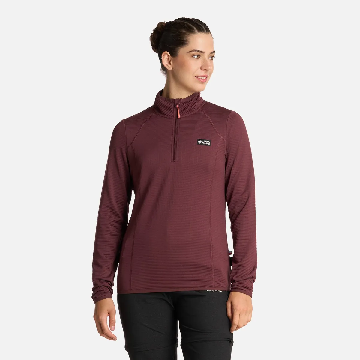 HAKA HONU - Polerón Mujer Taina Burdeo Haka Honu