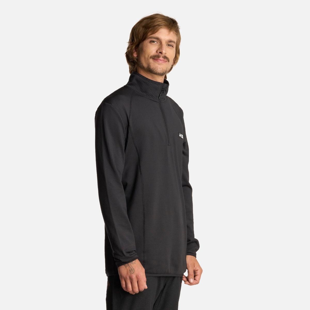 HAKA HONU - Polerón Hombre Taina Negro Haka Honu