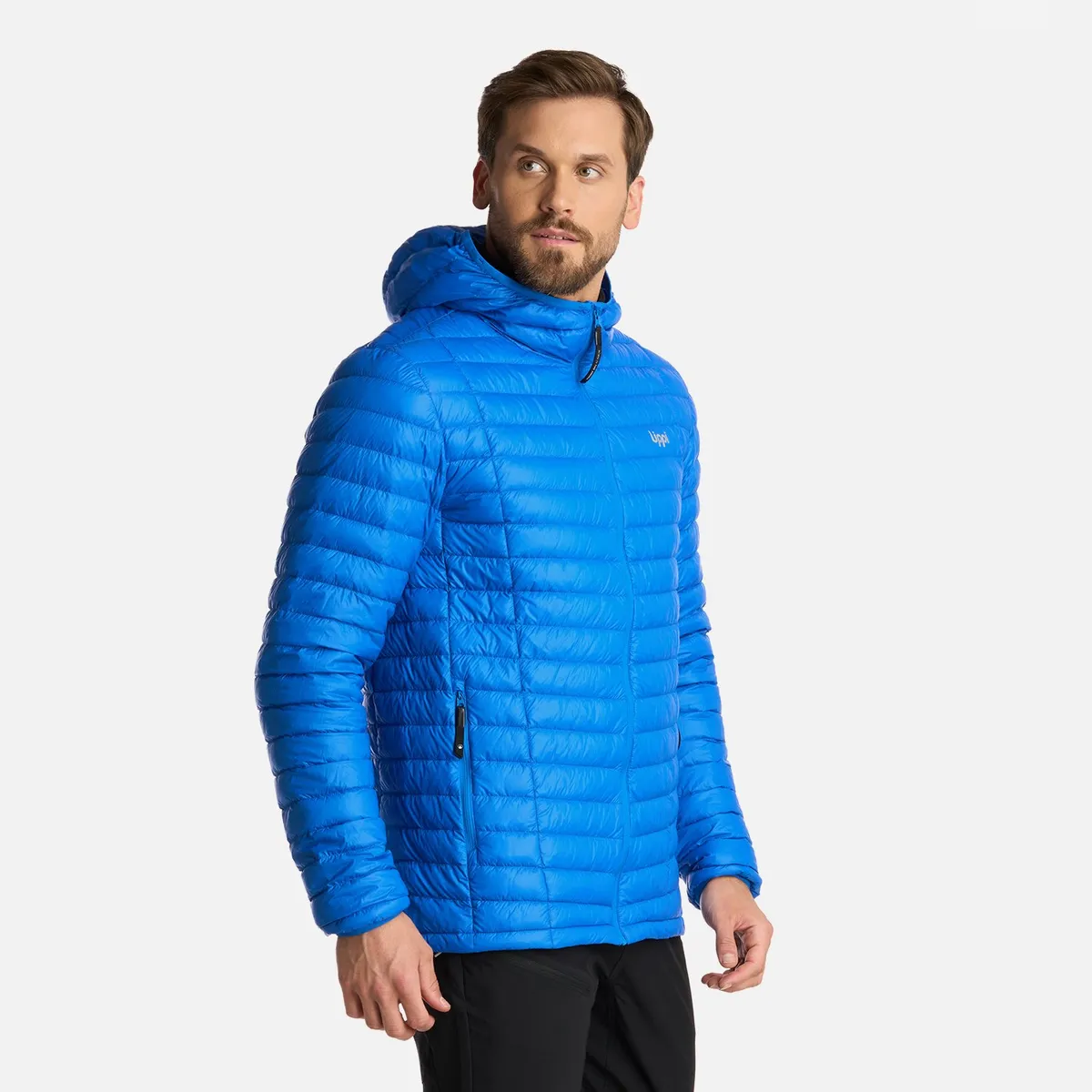 LIPPI - Chaqueta Hombre Peak Down Hoody Jacket Azulino Lippi