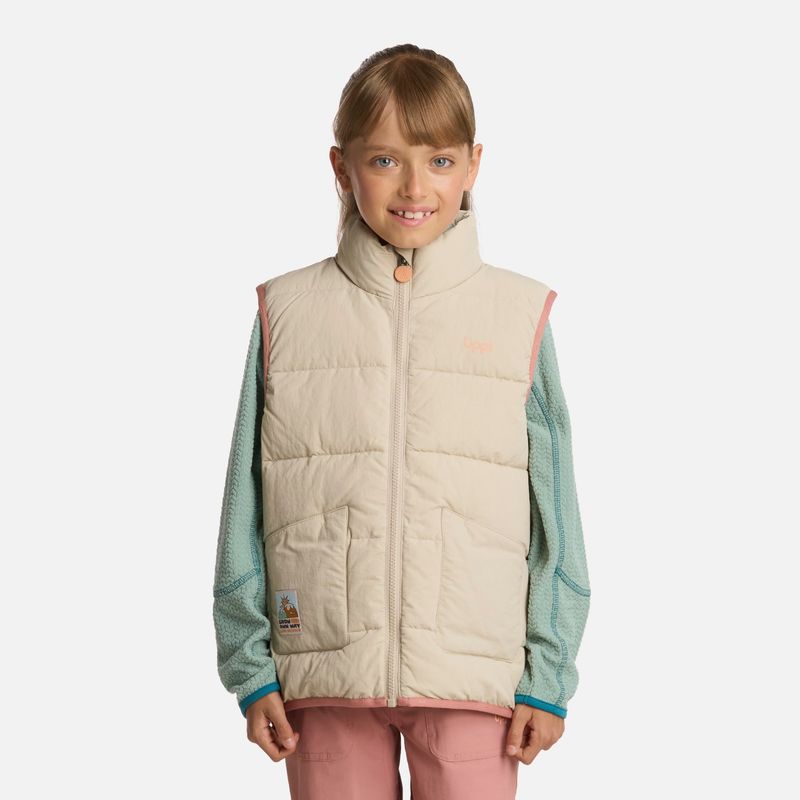 LIPPI - Chaqueta Niña Kingfisher Steam-Pro Vest Jacket Beige Lippi