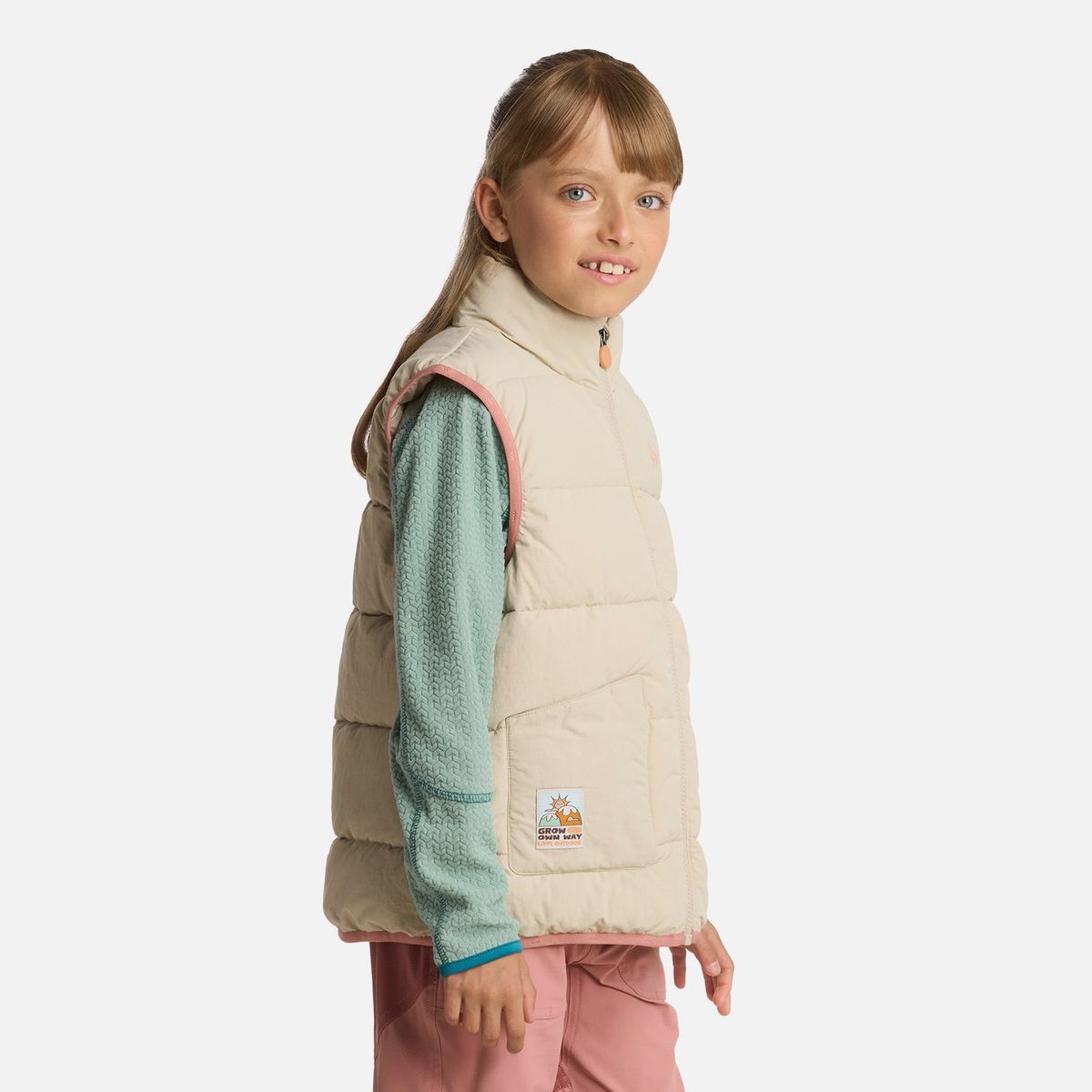 LIPPI - Chaqueta Niña Kingfisher Steam-Pro Vest Jacket Beige Lippi