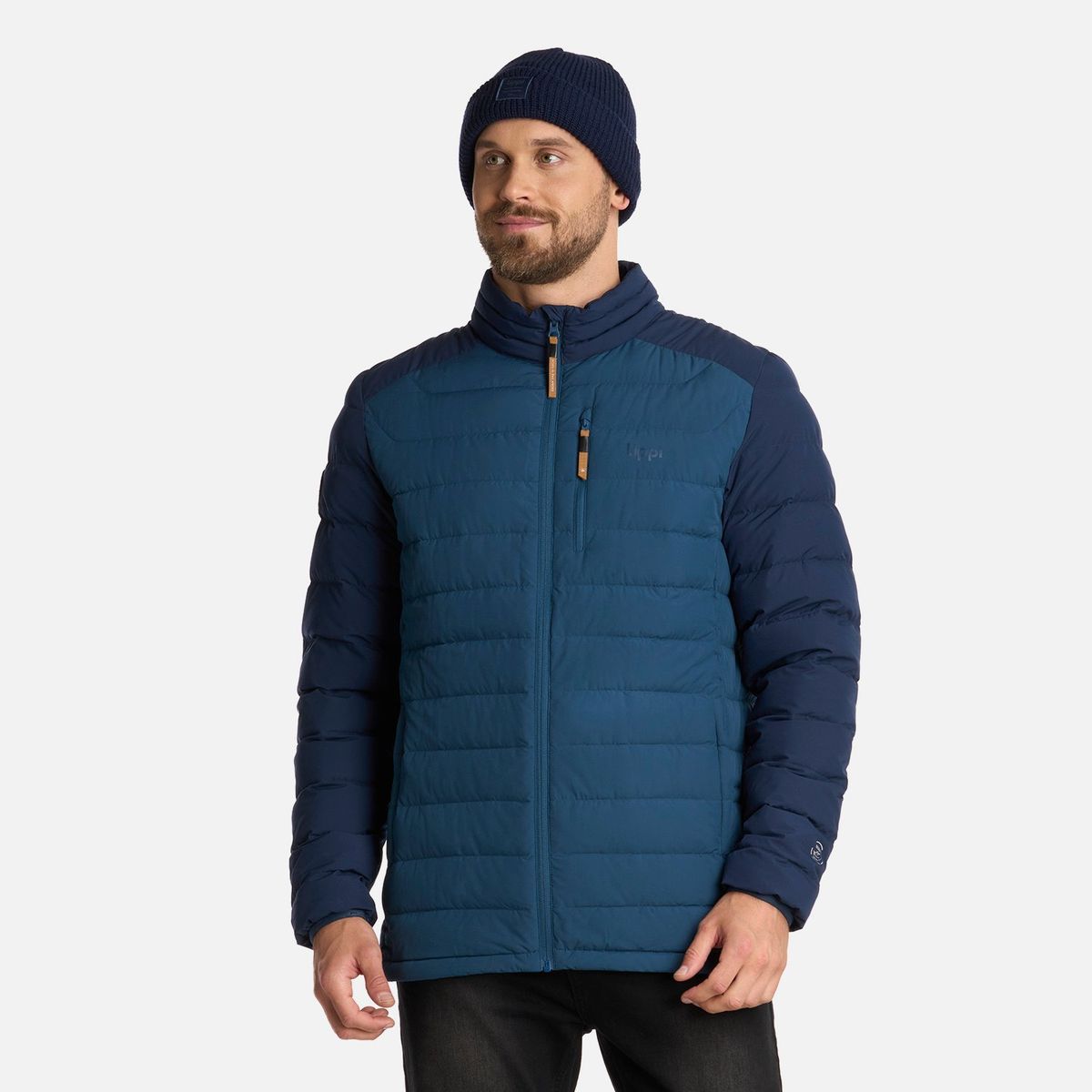 LIPPI - Chaqueta Hombre Aero Down Jacket Azul Piedra Lippi