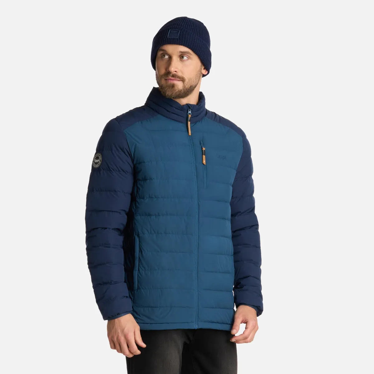 LIPPI - Chaqueta Hombre Aero Down Jacket Azul Piedra Lippi