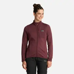 HAKA HONU - Polerón Mujer Taina Full Zip Burdeo