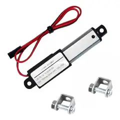 GENERICO - Mini Actuador Lineal Dc 12v 188n Extensión 10cm. Largo 15,5 CM