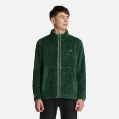 LIPPI - Polar Teen Boy Ferret Shaggy-Pro Jacket Verde Botella