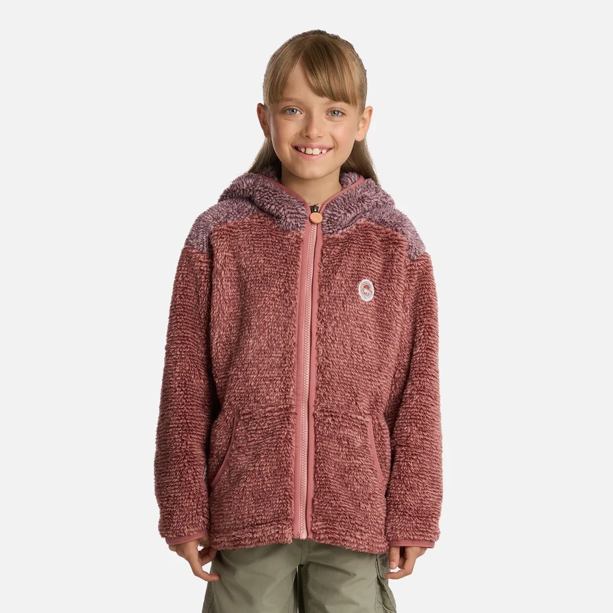 LIPPI - Polar Niña Ferret Shaggy-Pro Jacket Rosa Lippi