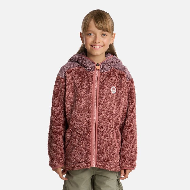 LIPPI - Polar Niña Ferret Shaggy-Pro Jacket Rosa Lippi