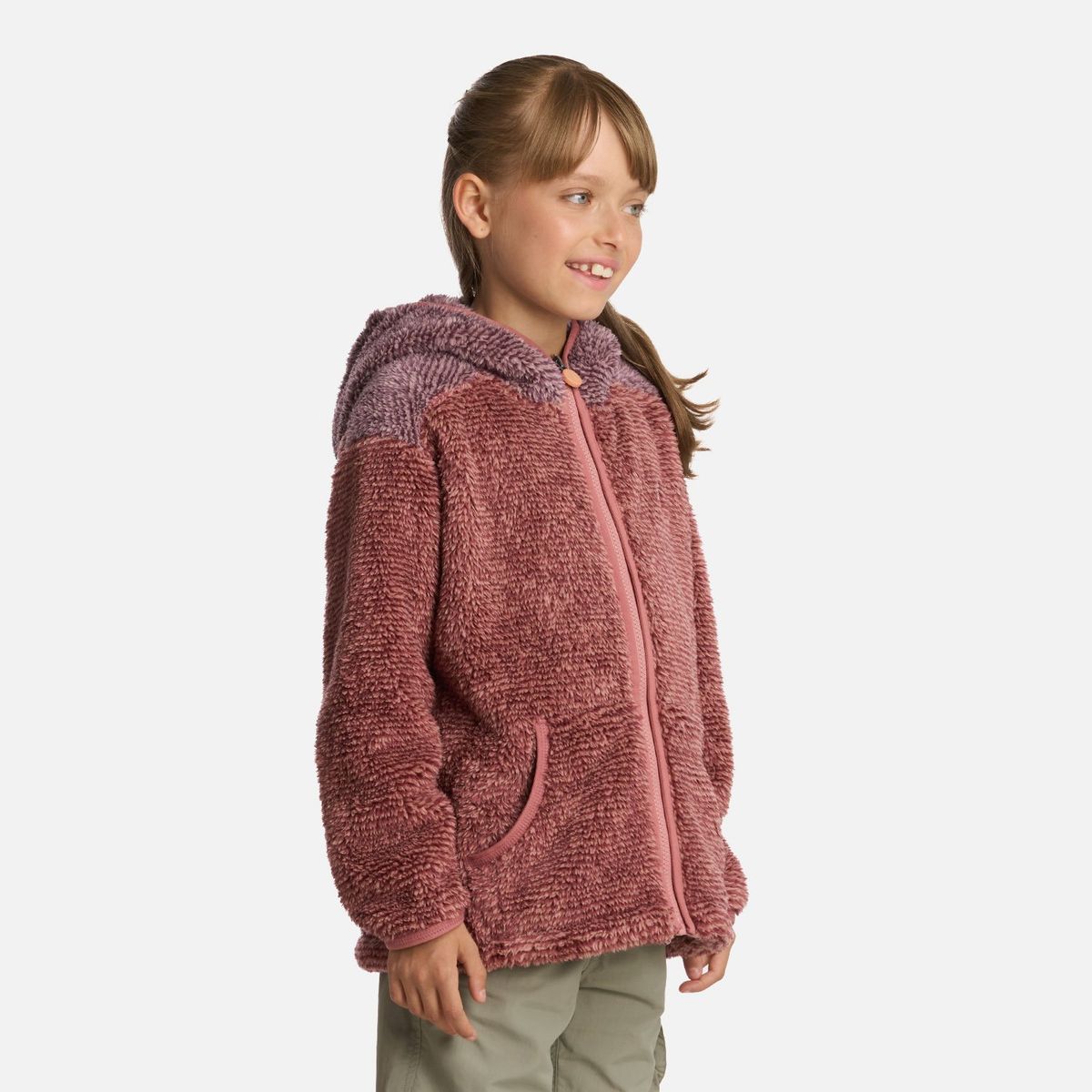 LIPPI - Polar Niña Ferret Shaggy-Pro Jacket Rosa Lippi