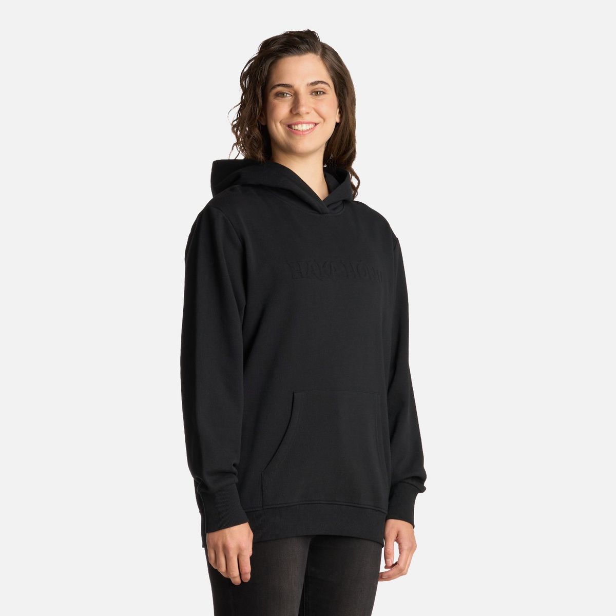 HAKA HONU - Polerón Mujer Motomami Hoody Negro Haka Honu