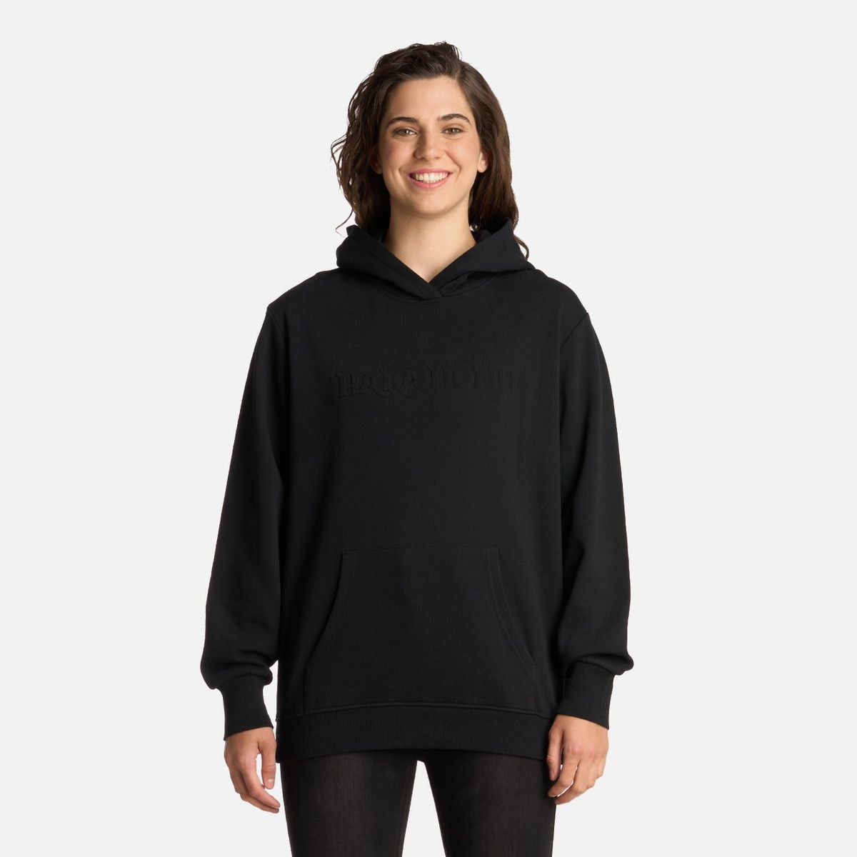 HAKA HONU - Polerón Mujer Motomami Hoody Negro Haka Honu