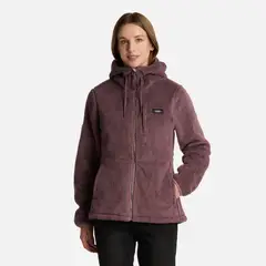 LIPPI - Polar Mujer Bear Shaggy-Pro Hoody Jacket Morado