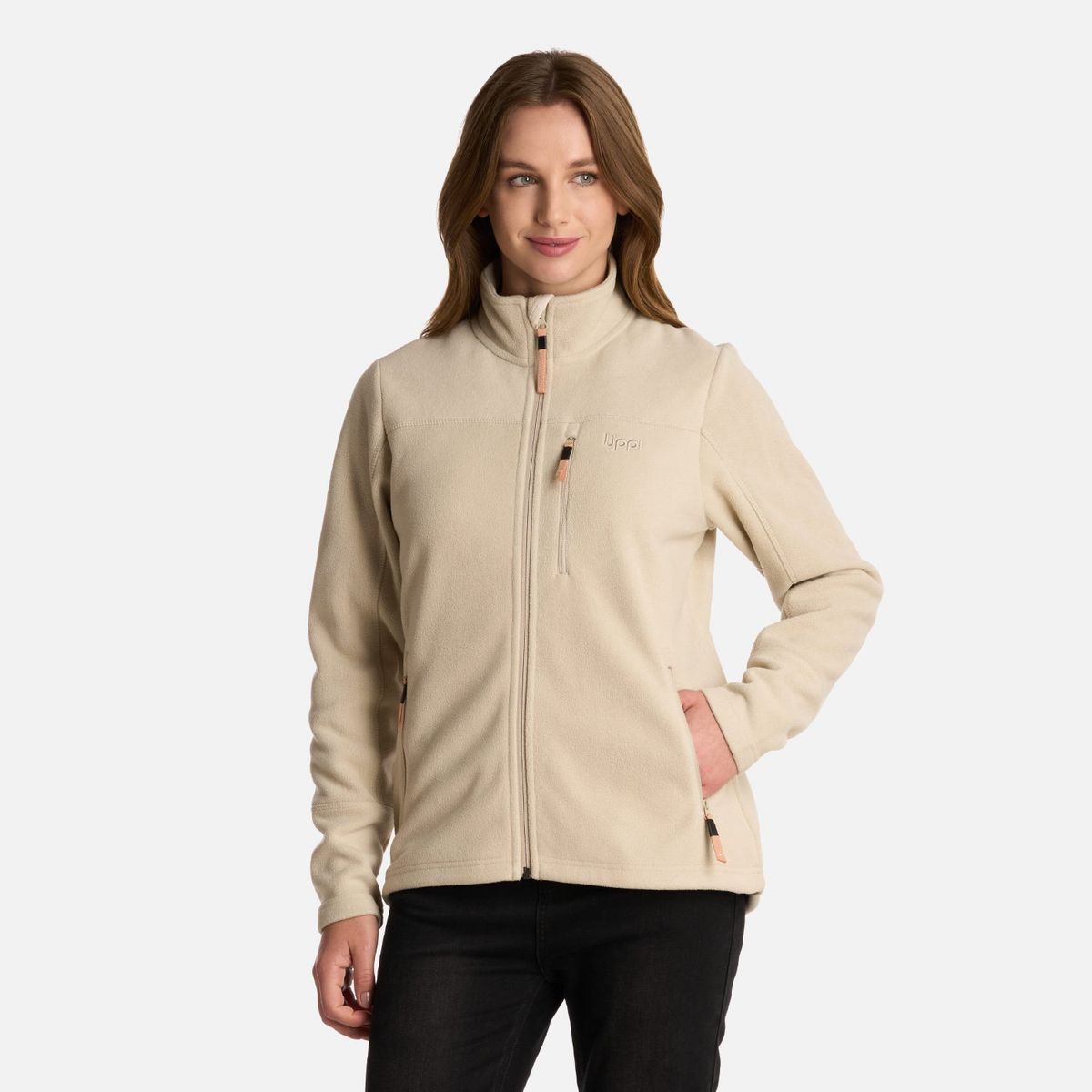LIPPI - Polar Mujer Paicavi Therm-Pro Jacket Crudo Lippi