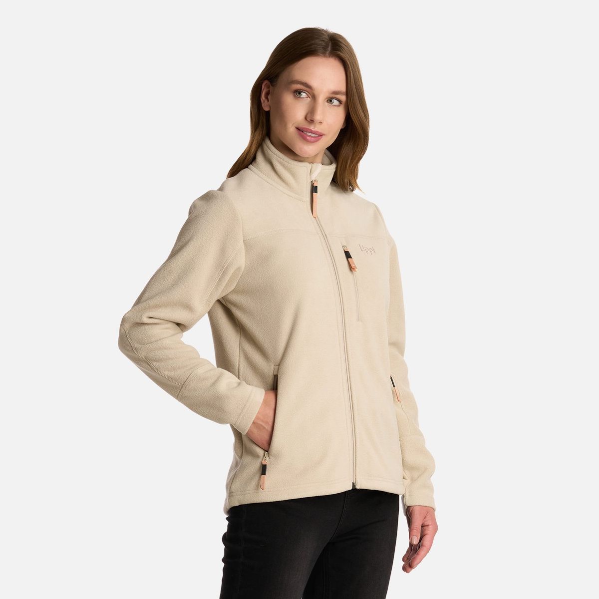LIPPI - Polar Mujer Paicavi Therm-Pro Jacket Crudo Lippi