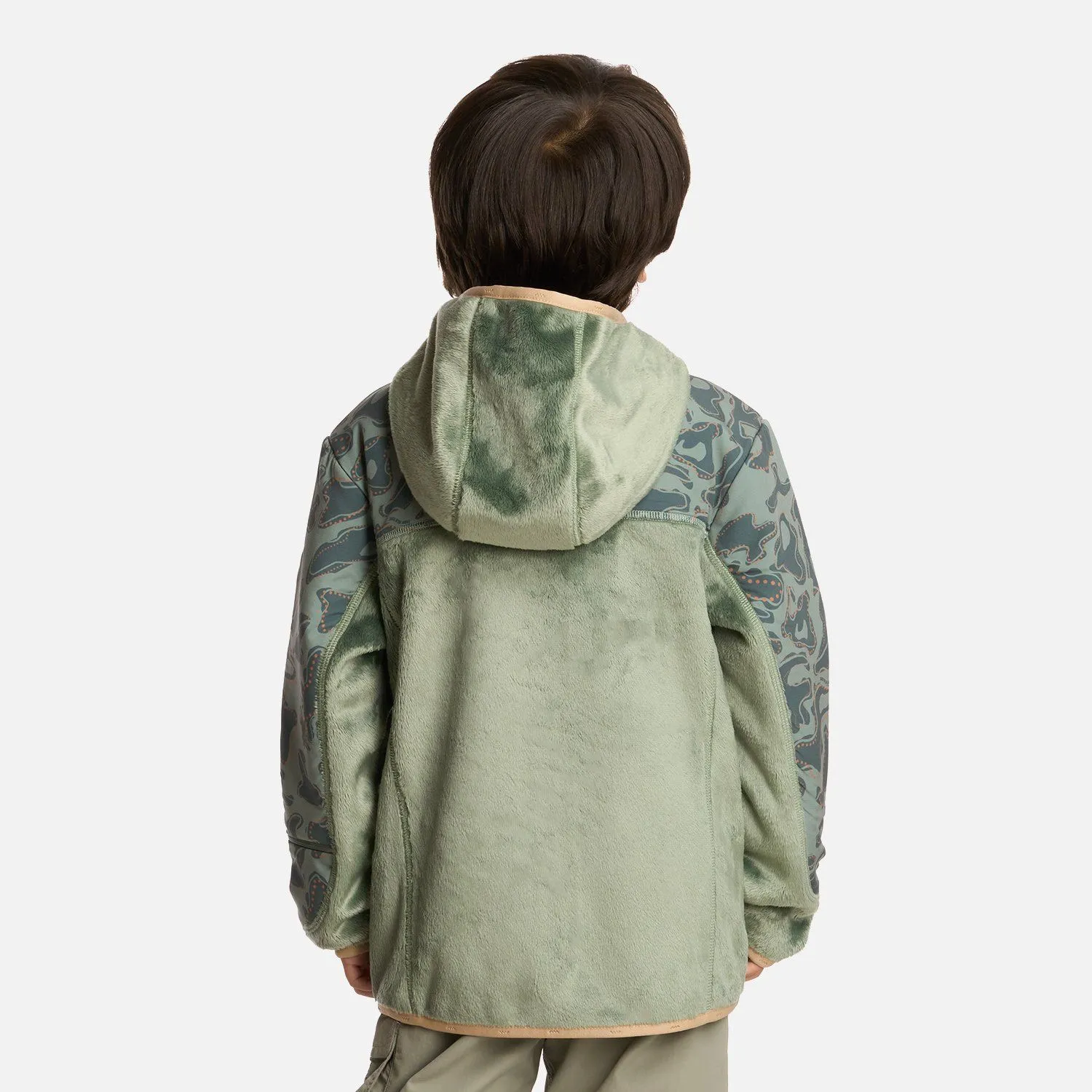LIPPI Polar Niño Grillo Therm-Pro Hoody Jacket Jade Oscuro Lippi